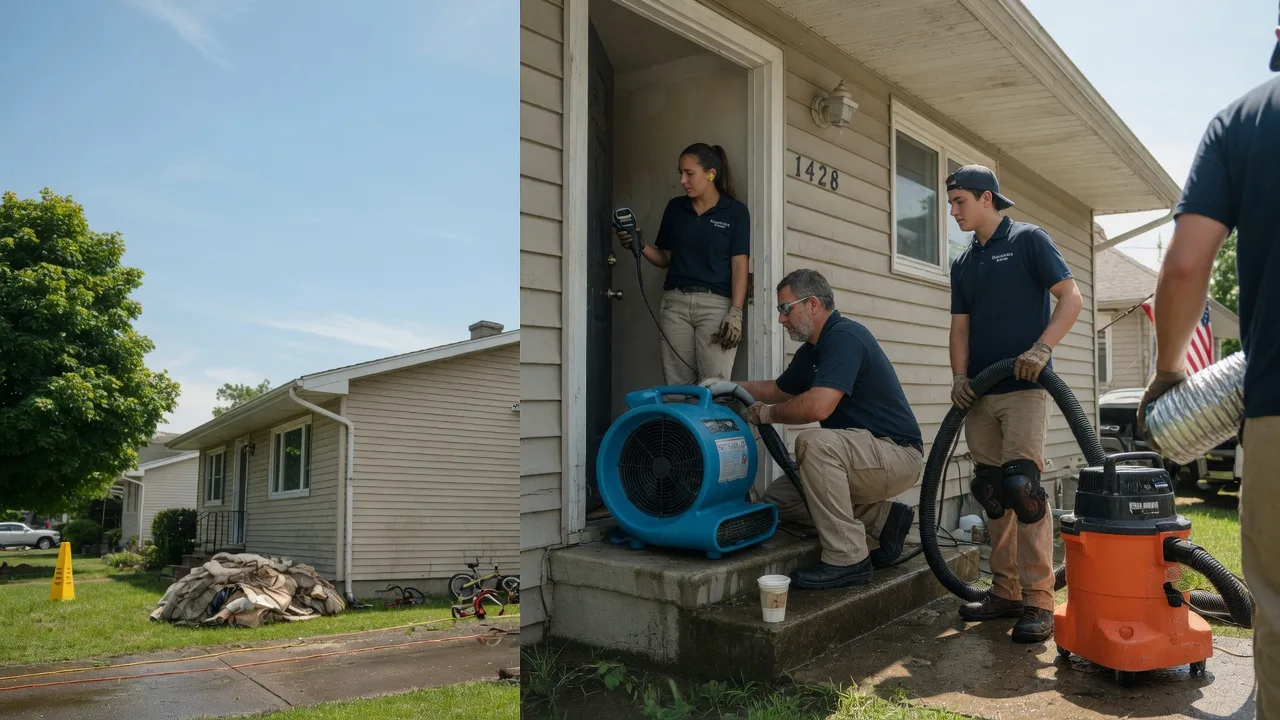 Water Damage Restoration in Harpster, OH near me
